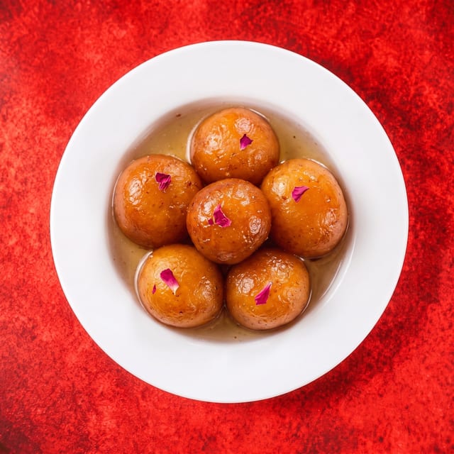 Gulab Jamun.