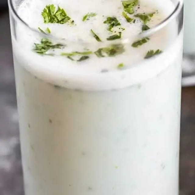 Salted Lassi.