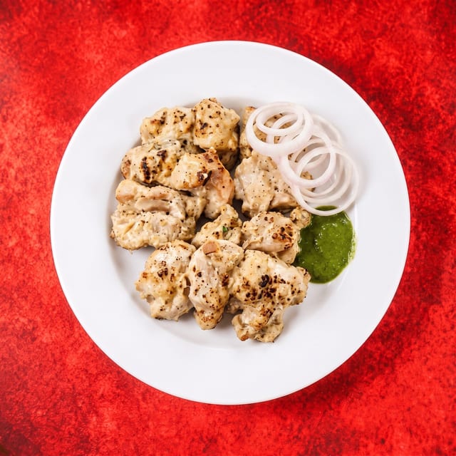 Malai Chicken Tikka.