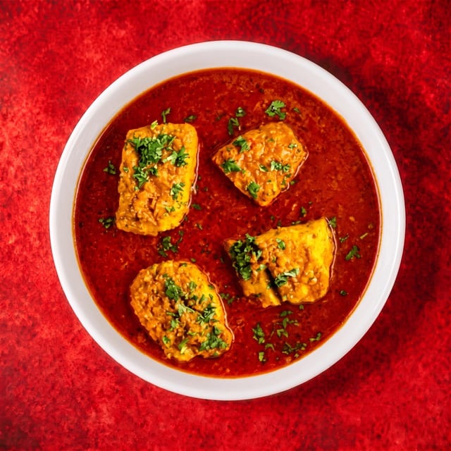 Okra and Shrimp Curry.
